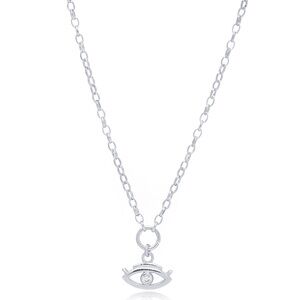 🌟PRICE DROP‼️ 925 Sterling Silver Evil Eye Necklace- Handmade in Turkey